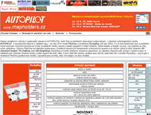 Tablet Screenshot of mapholders.cz